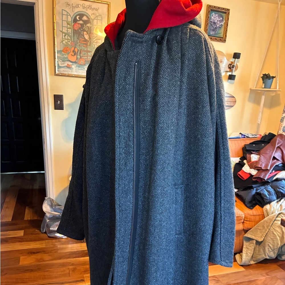 Womens Classic Gray Trench Coat